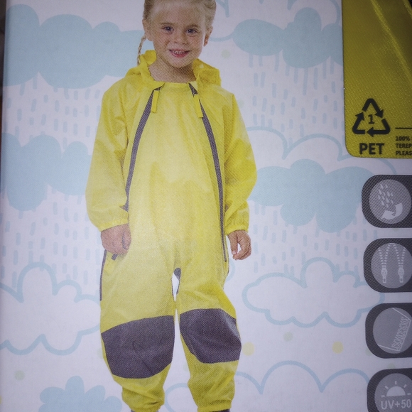 Karbon kids waterproof playsuit - Picture 2 of 4